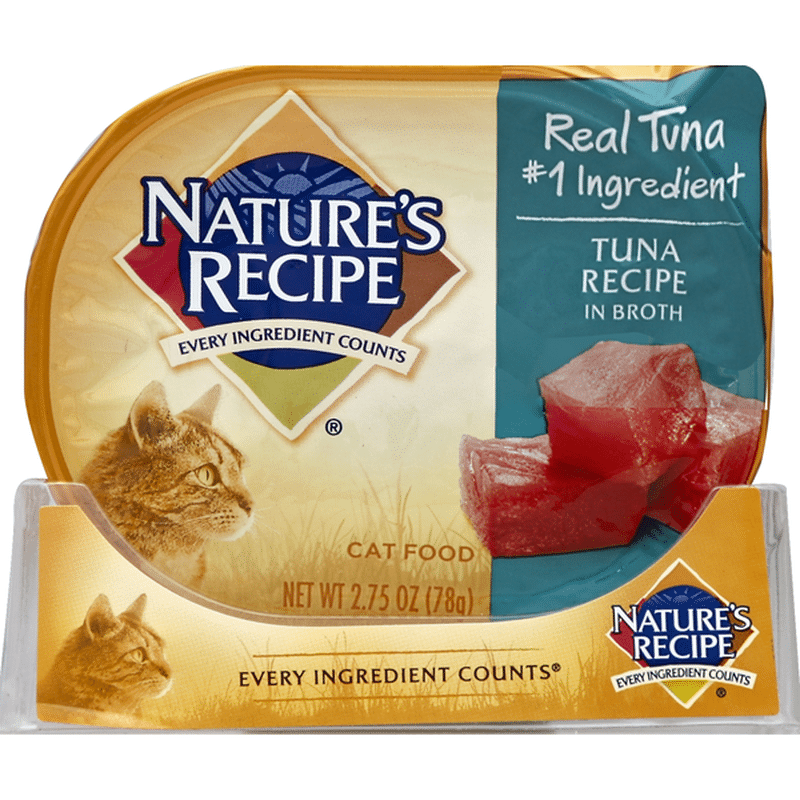 Nature's Recipe Cat Food, Tuna Recipe in Broth (1 each) Instacart