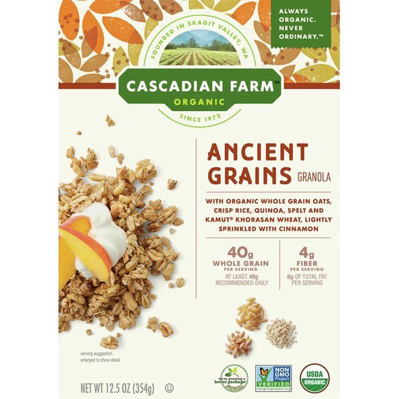 Cascadian Farm Granola, Organic, Ancient Grains (12.5 oz) from Sam's