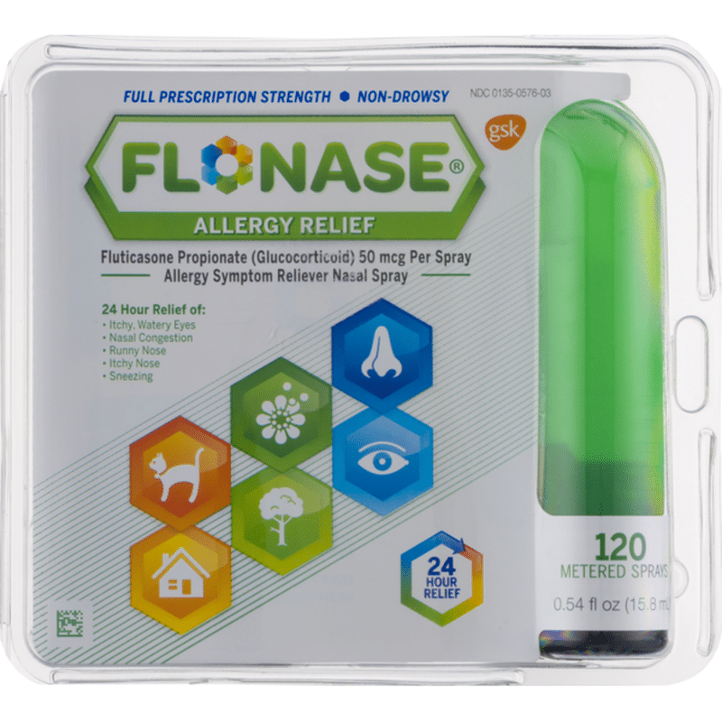 Flonase Decongestant Nasal Spray (120 ct) from ShopRite Instacart