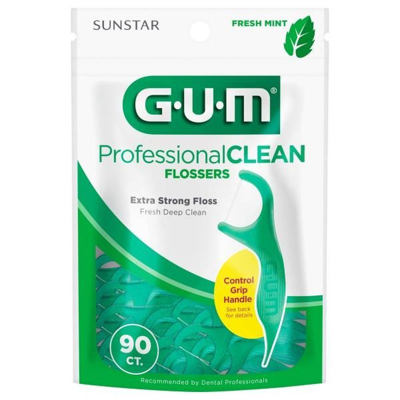 GUM Flossers, Extra Strong, Fresh Mint (90 ct) from Publix Instacart