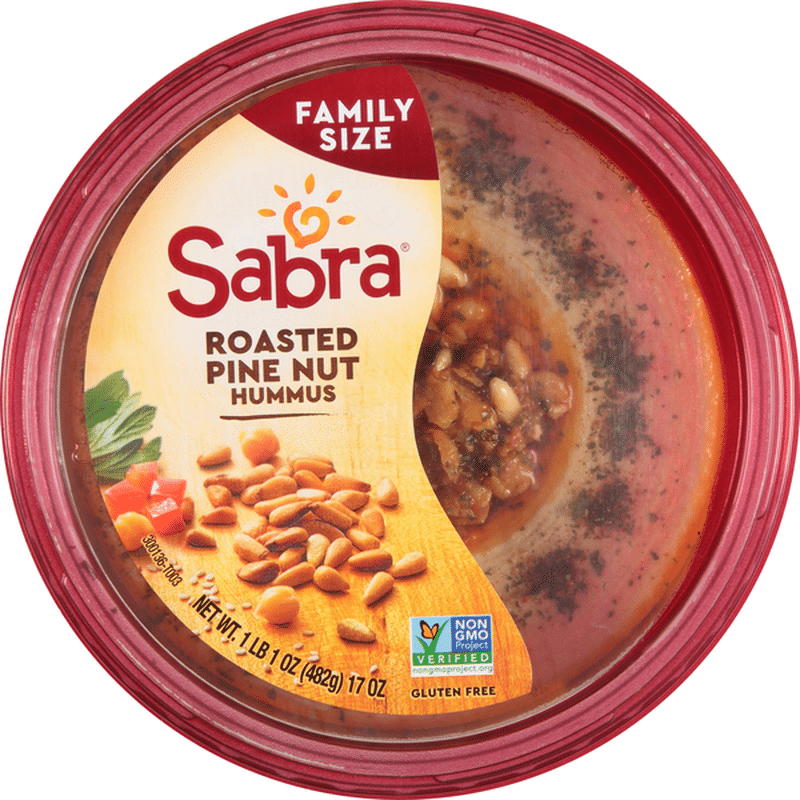 Sabra Family Size Roasted Pine Nut Hummus (17 oz) from Kroger - Instacart