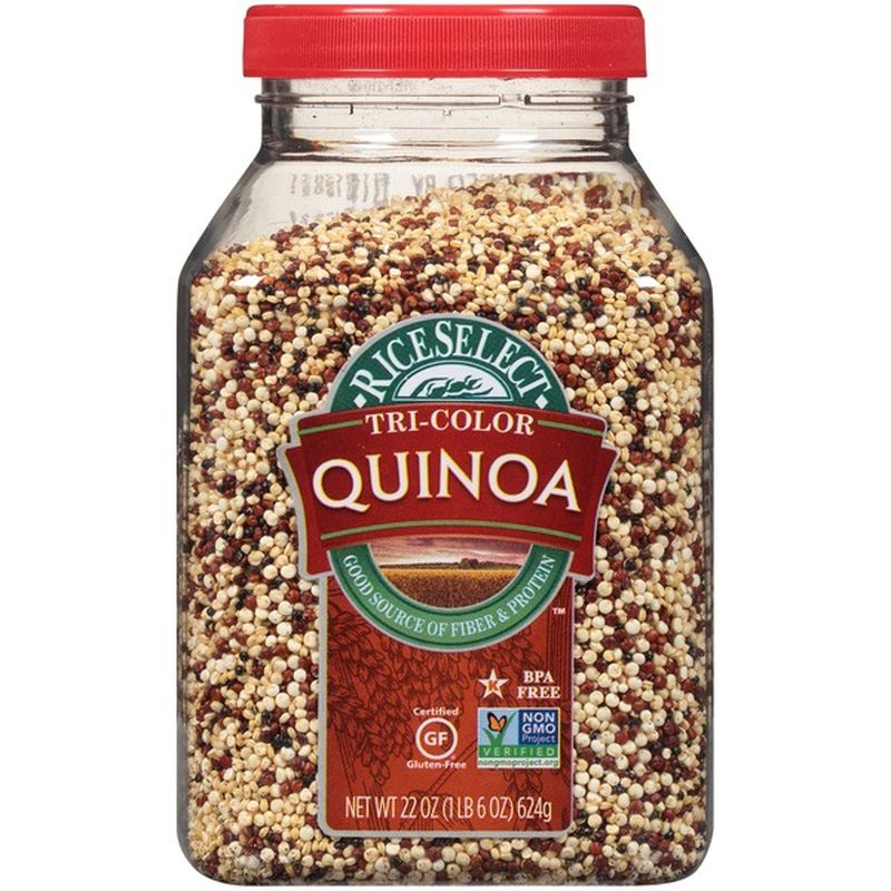 RiceSelect TriColor Quinoa 22 oz. Jar (22 oz) from Safeway Instacart