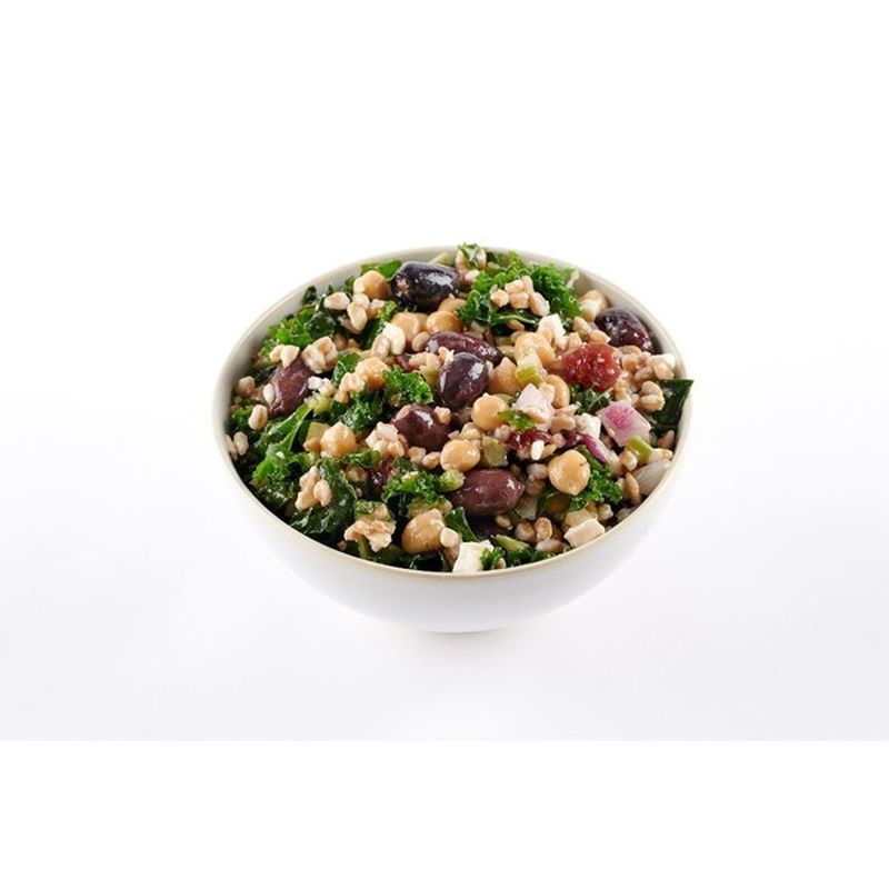 The Fresh Market Greek Farro & Chickpea Salad (per lb) Instacart
