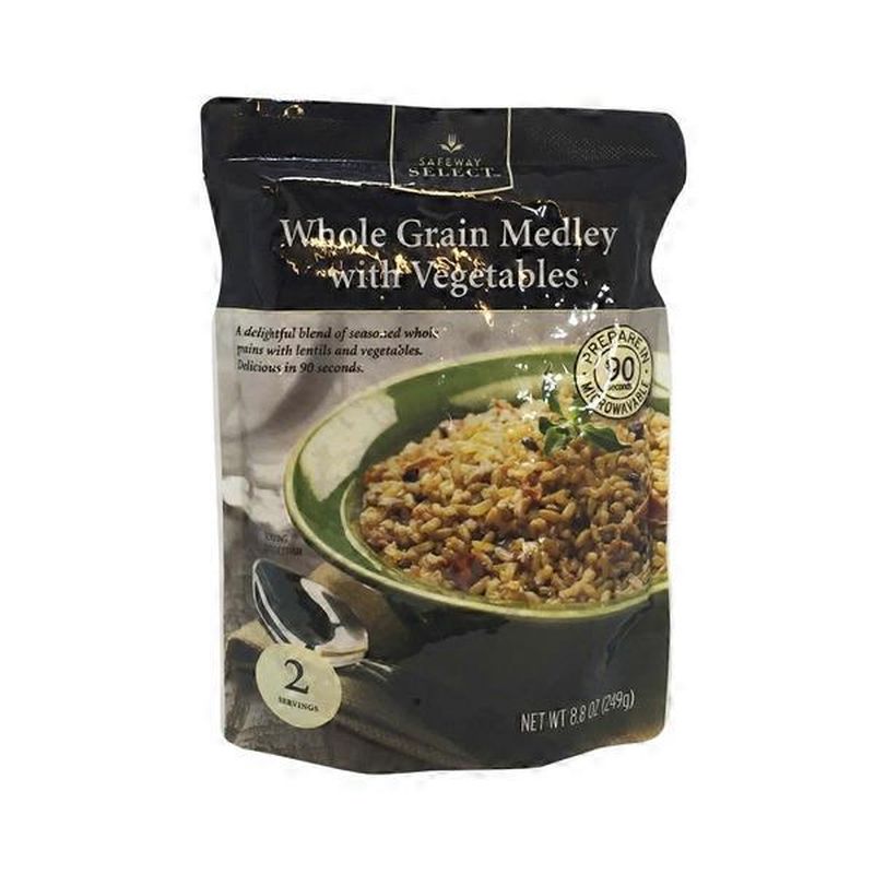 Signature Kitchens Whole Grain Medley With Vegetables (8.8 oz) Instacart