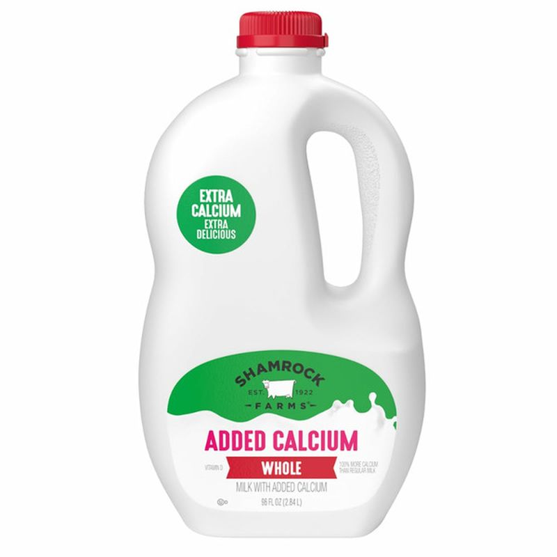 Shamrock Foods Whole Milk With Calcium Plus Vitamin D