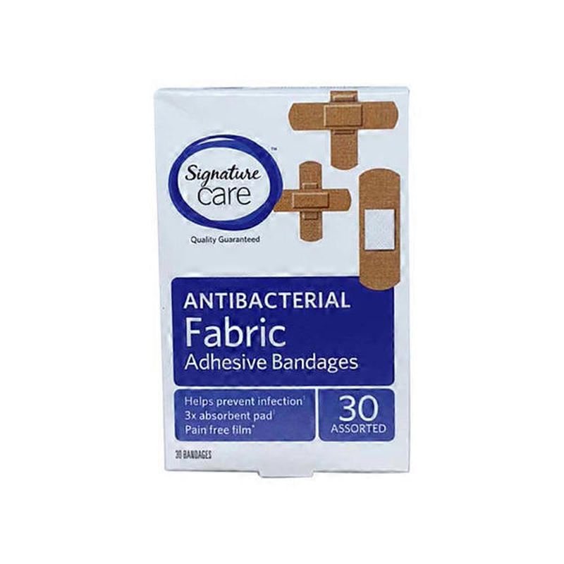 Signature Home Assorted Fabric Adhesive Bandages
