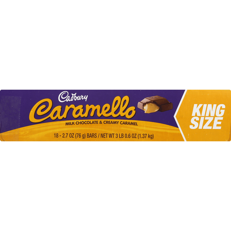 Cadbury Bar, Caramello, King Size (2.7 oz) from CVS Pharmacy® Instacart