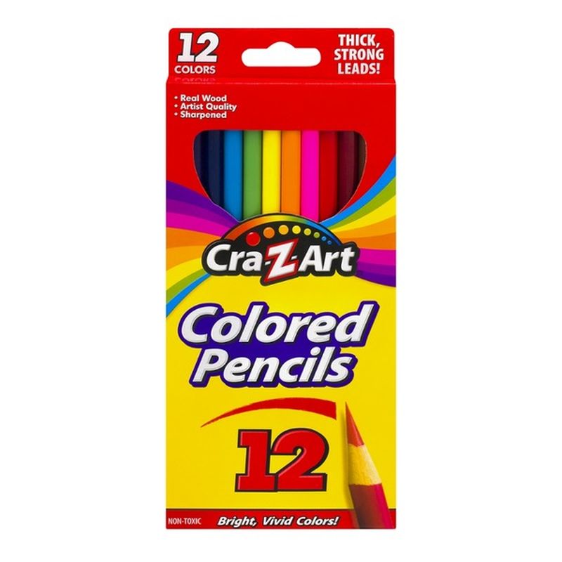 CraZArt Pencils Colored 12 CT (12 ct) from Walmart Instacart