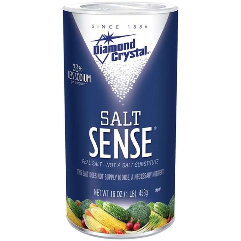 Diamond Crystal Salt Sense Salt (16 oz) Instacart