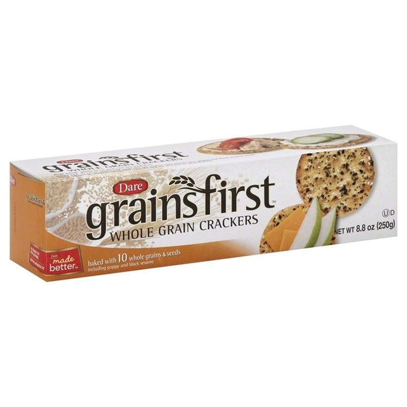 Grains First Whole Grain Crackers (8.8 oz) from Kroger Instacart
