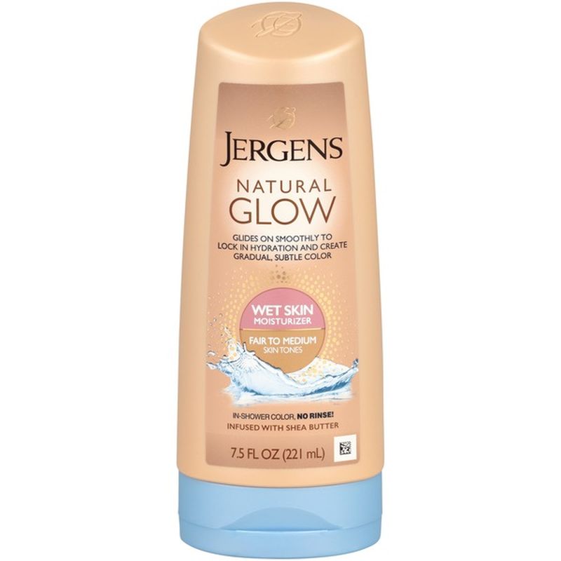 jergens wet skin medium to tan