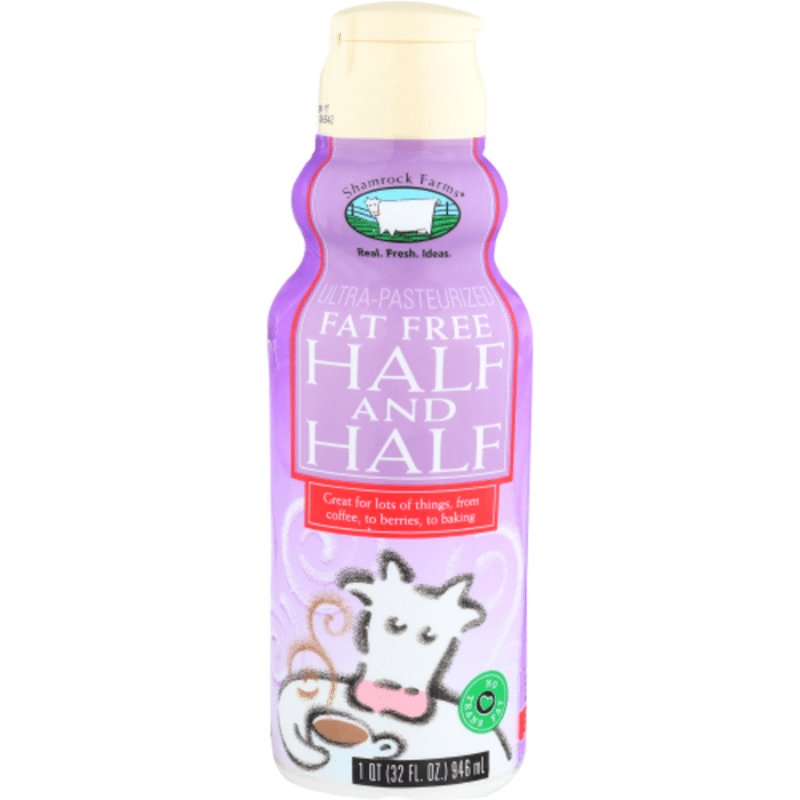 Shamrock Farms Half and Half, Fat Free (1 qt) from Sprouts Farmers