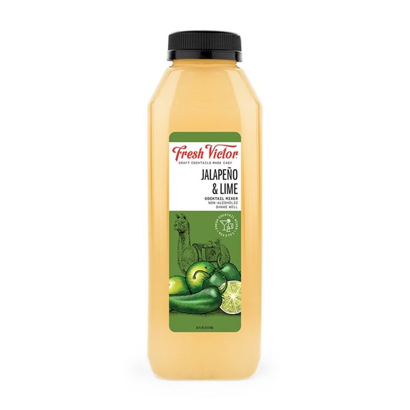 Fresh Victor Jalapeno & Lime Cocktail Mixer (16 oz) Instacart