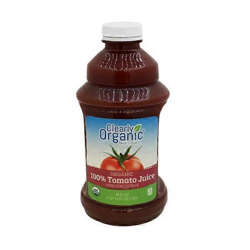 Clearly Organic Organic 100 Tomato Juice (48 fl oz) Instacart