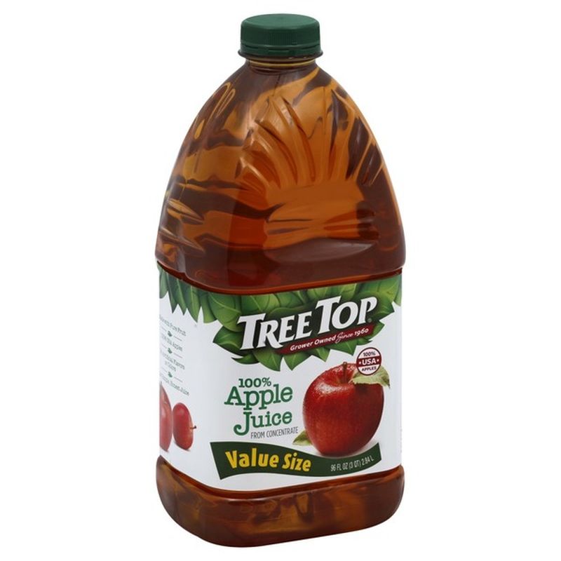 original gravity of treetop apple juice