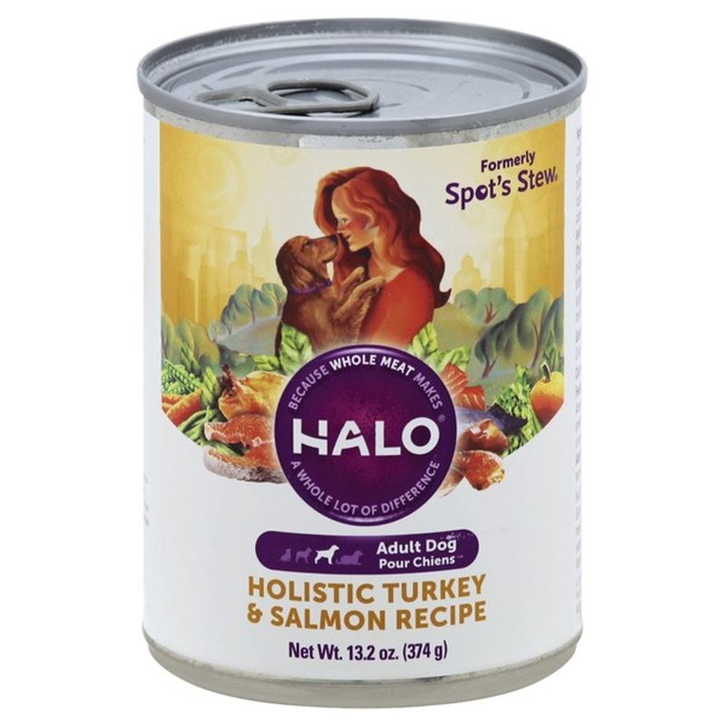 halo salmon dog food