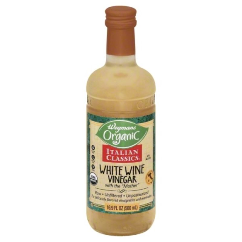 Wegmans Organic Italian Classics White Wine Vinegar with The Mother (16