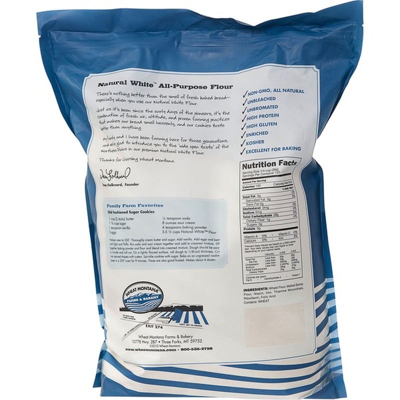 Wheat Montana Premium All Purpose Flour 10 Lb From Costco Instacart