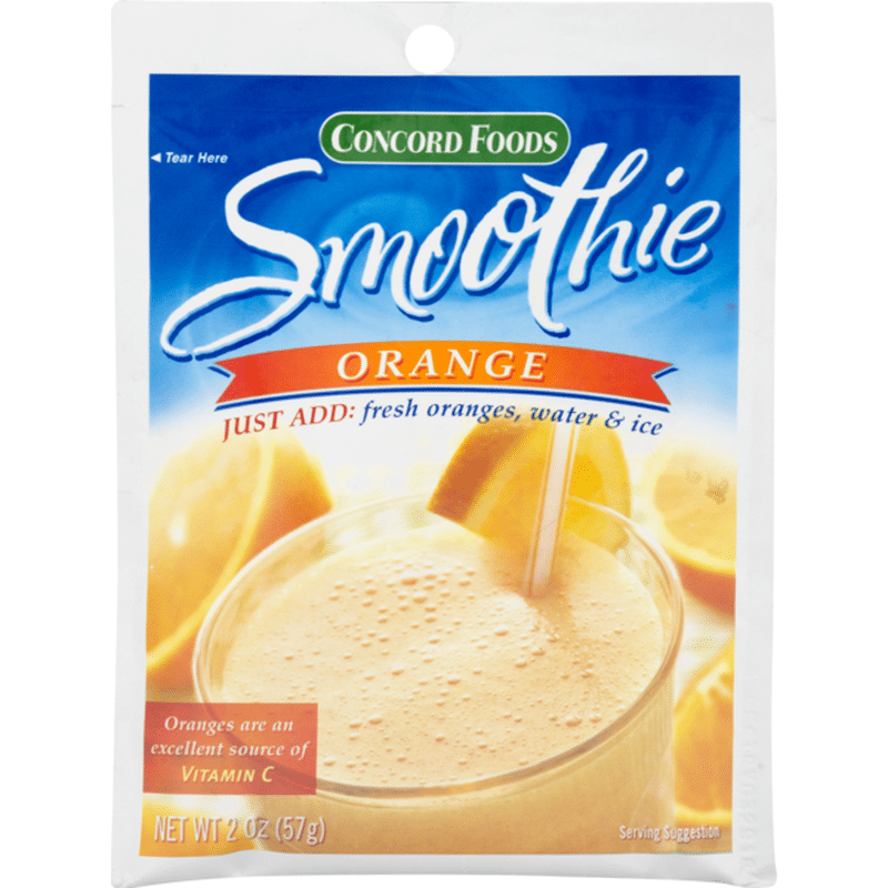 Concord Foods Smoothie Orange (2 oz) Instacart