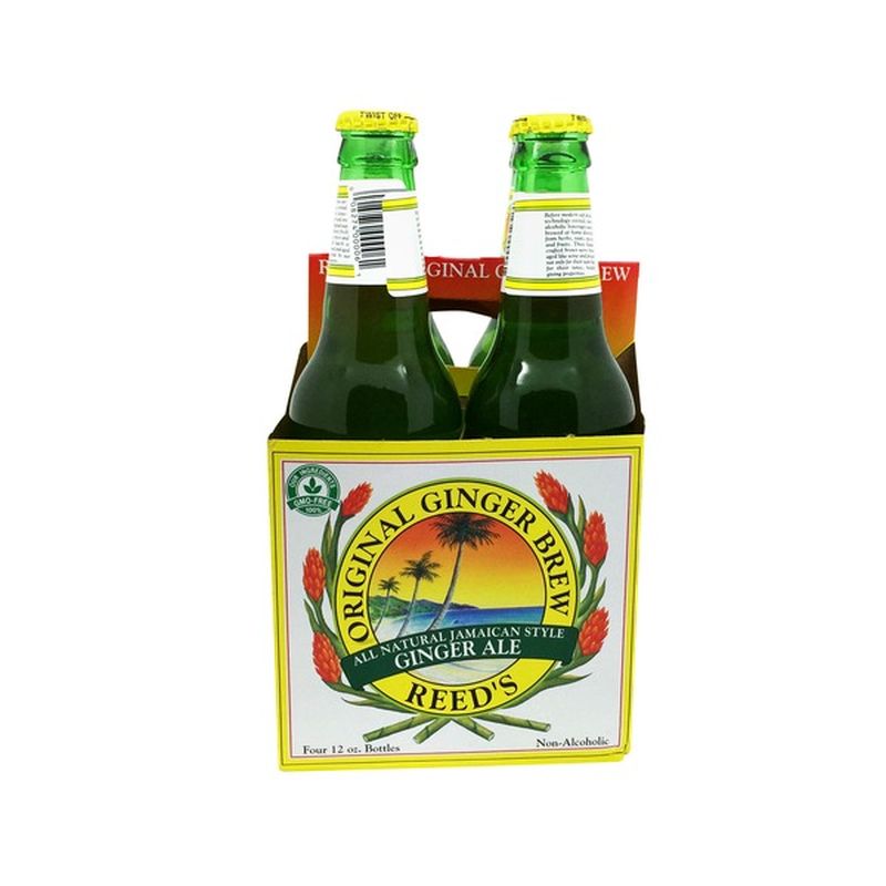 Reeds Ginger Ale, Original Brew, Jamaican Style (12 fl oz) Instacart