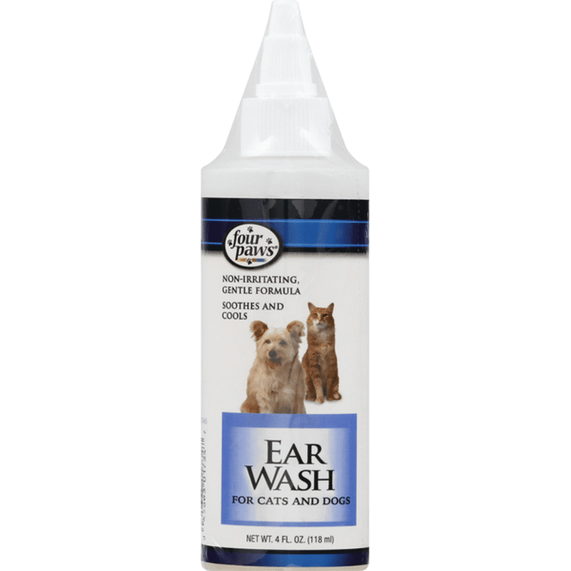 Four Paws Ear Wash, for Cats and Dogs (4 oz) Instacart