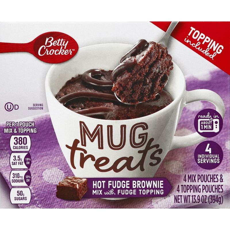 Betty Crocker Brownie Mix, Hot Fudge, with Fudge Topping (13.9 oz) from Food Lion - Instacart