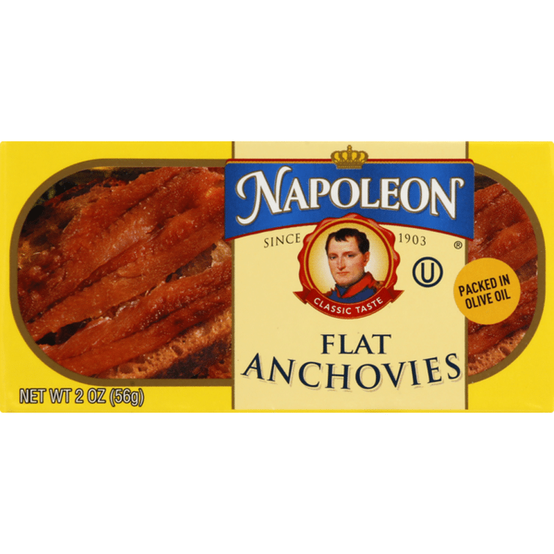 Napoleon Co. Flat Anchovies (2 oz) Instacart