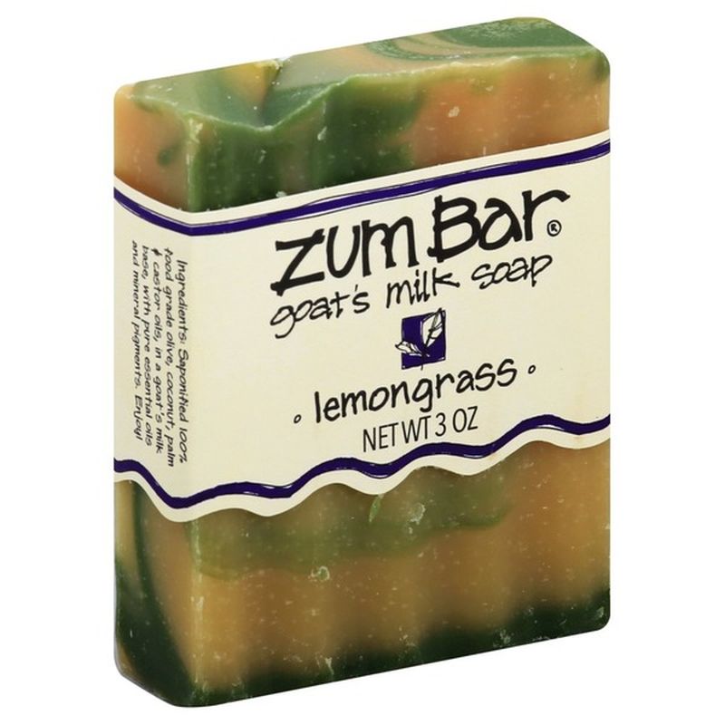 Zum Bar Soap, Goat's Milk, Lemongrass (3 oz) from Fresh Thyme Market