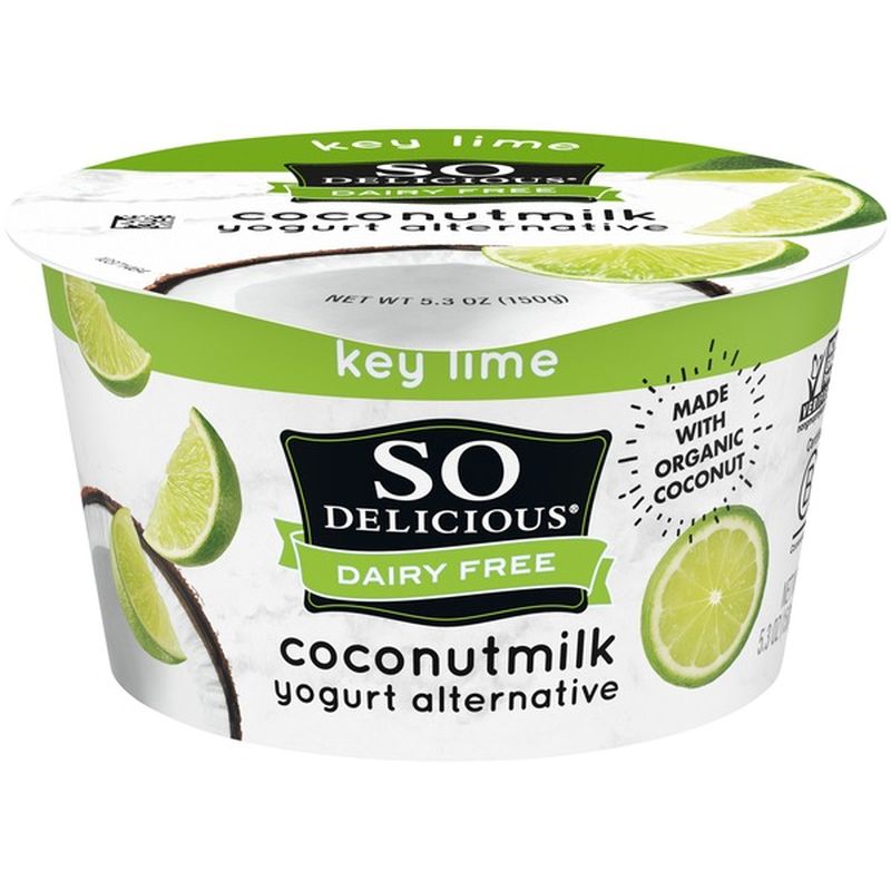 So Delicious Dairy Free Coconut Milk Yogurt Alternative Key Lime