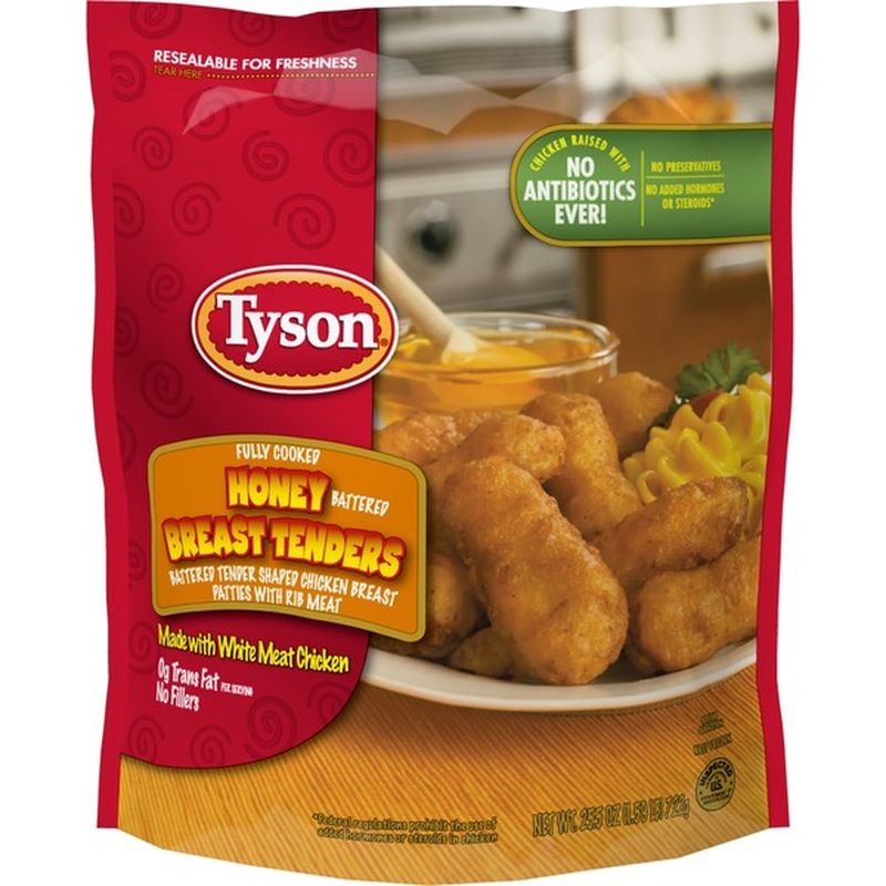 Tyson Honey Battered Breast Tenders (25.5 Oz) - Instacart