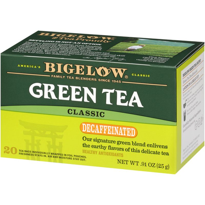 Bigelow Decaffeinated Classic Green Tea (20 ct) Delivery or Pickup Near