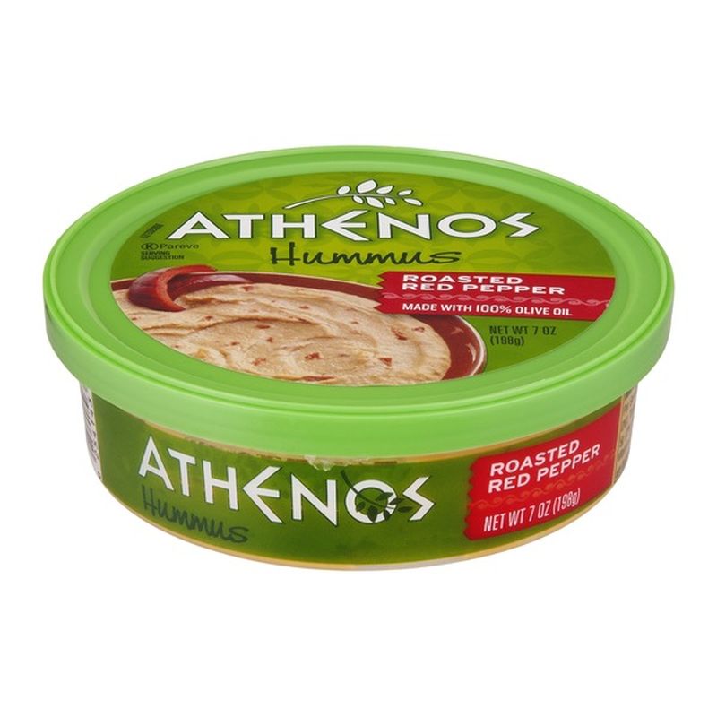 Athenos Roasted Red Pepper Hummus (7 oz) from Safeway Instacart
