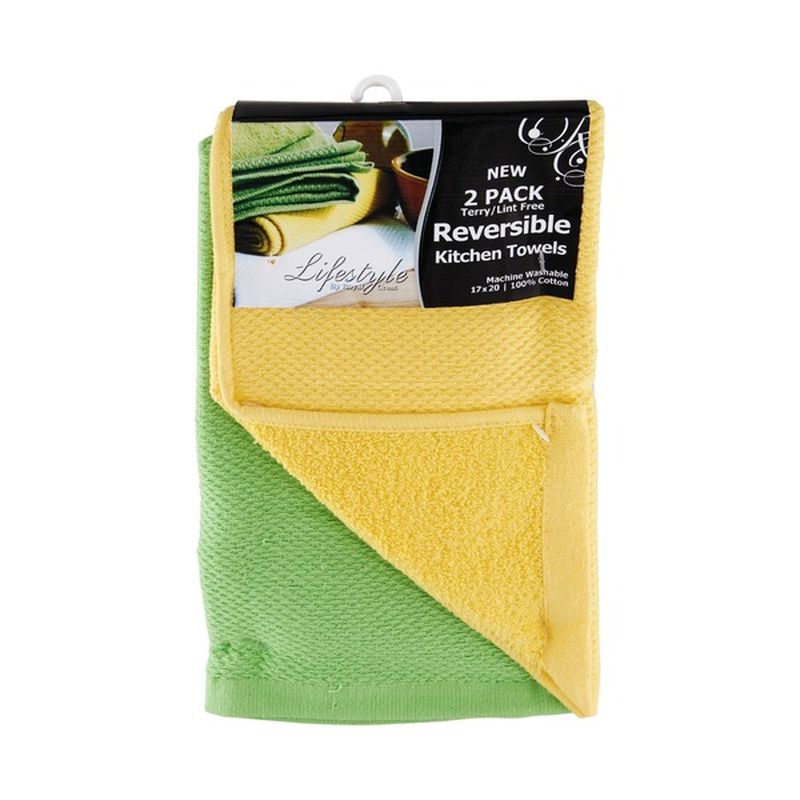 Royal Crest Lifestyle By Royal Crest Terry/Lint Free Assorted Citrus