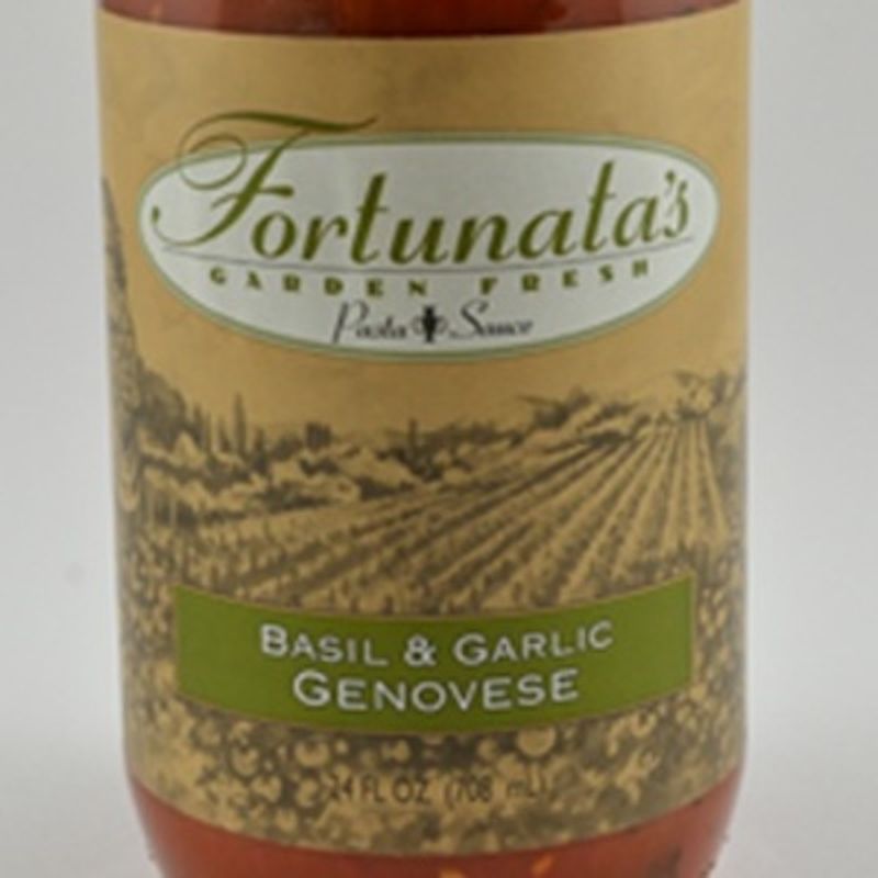 Fortunata's Basil & Garlic Genovese Pasta Sauce