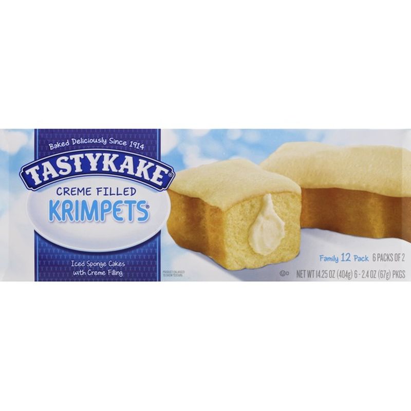 Tastykake Crème Filled Krimpets (2.4 oz) from Food Lion Instacart
