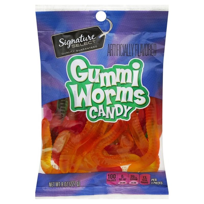 Signature Select Gummi Worms Candy (8 oz) from Safeway - Instacart