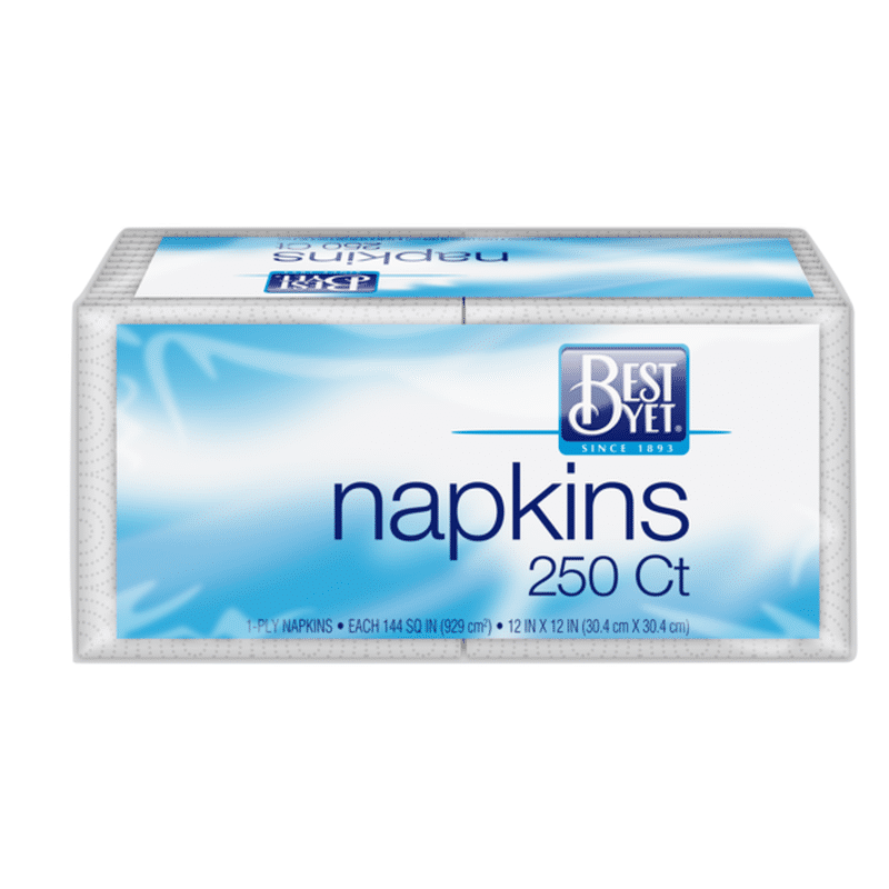 Best Yet White Napkins