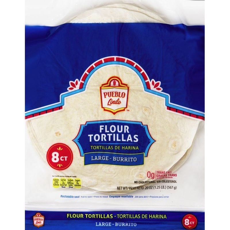 Pueblo Lindo Burrito Tortillas