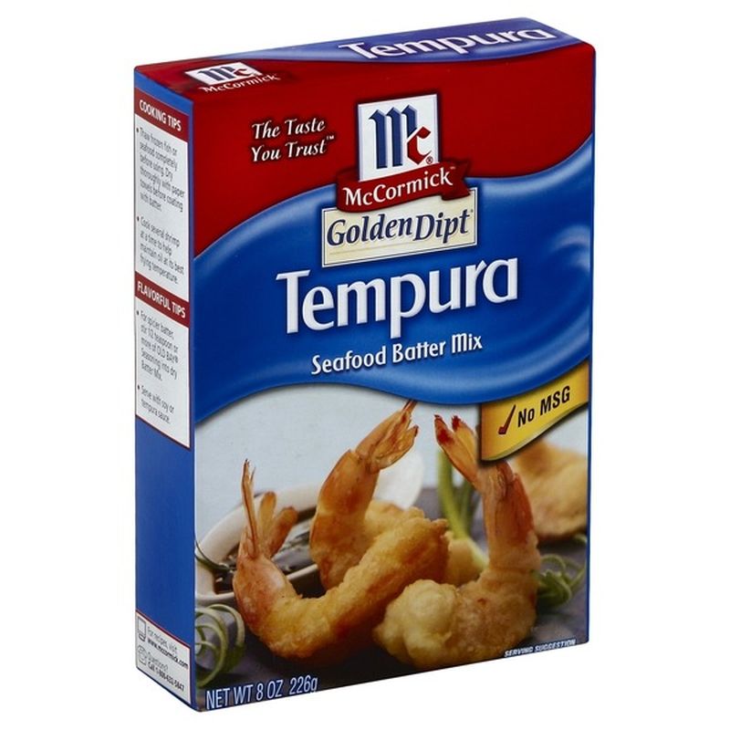 McCormick® Golden Dipt® Tempura Seafood Batter Mix (8 oz) from Lucky
