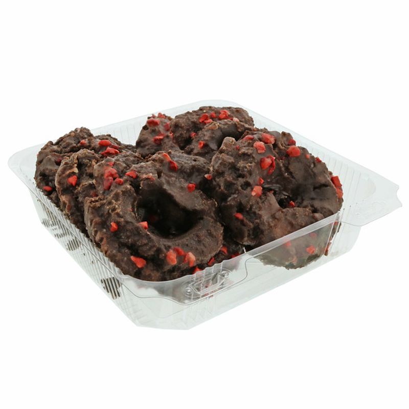 Old Fashioned Chocolate Glazed Strawberry