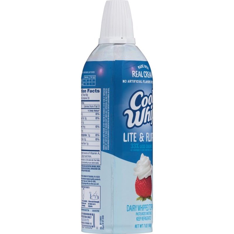 Cool Whip Lite & Fluffy Whipped Topping (7 oz) Instacart