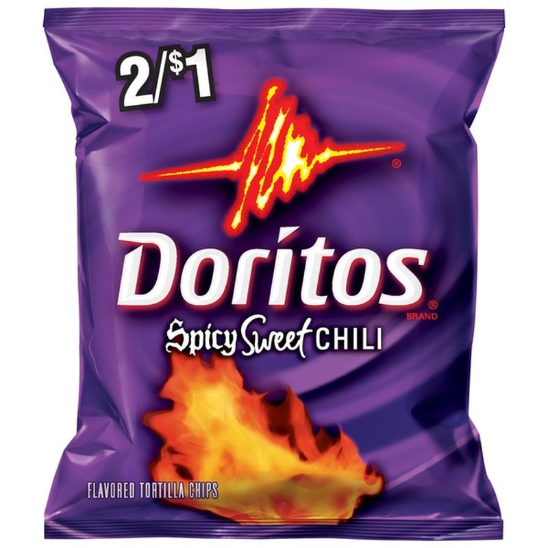 Doritos Spicy Sweet Chili Flavored Tortilla Chips (1.25 oz) - Instacart