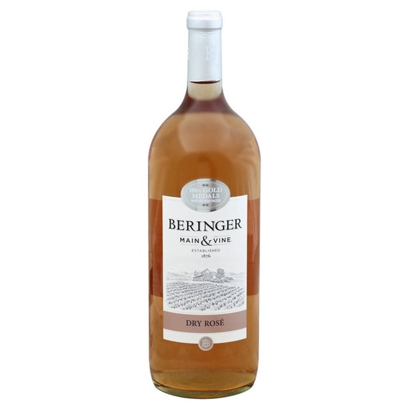 Beringer Rose, Dry, California (1.5 L) Instacart