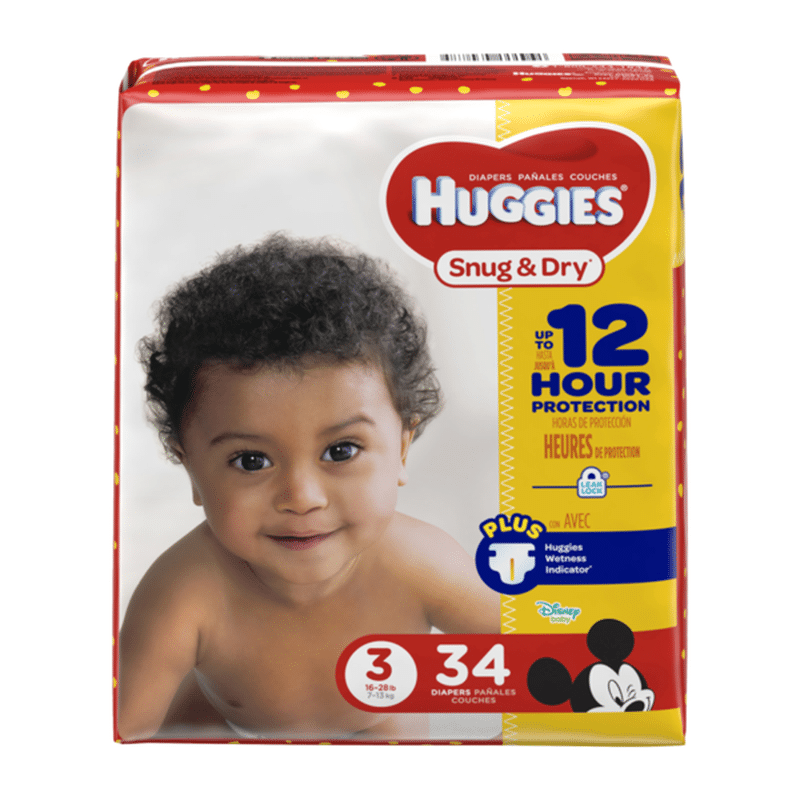 huggies 34 pack