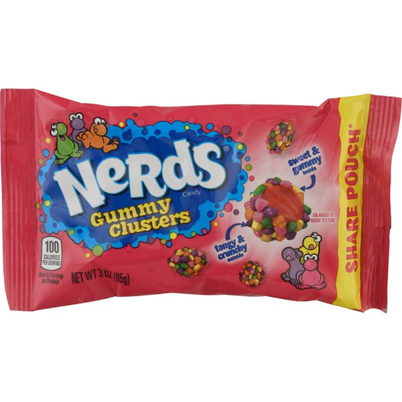 Nerds Gummy Clusters, Share Pouch (3 oz) - Instacart