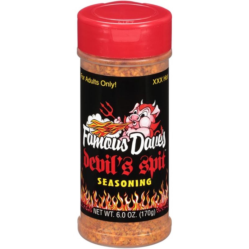 Famous Daves Devils Spit Seasoning 6 Oz Instacart