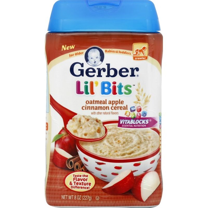 gerber oatmeal apple cinnamon
