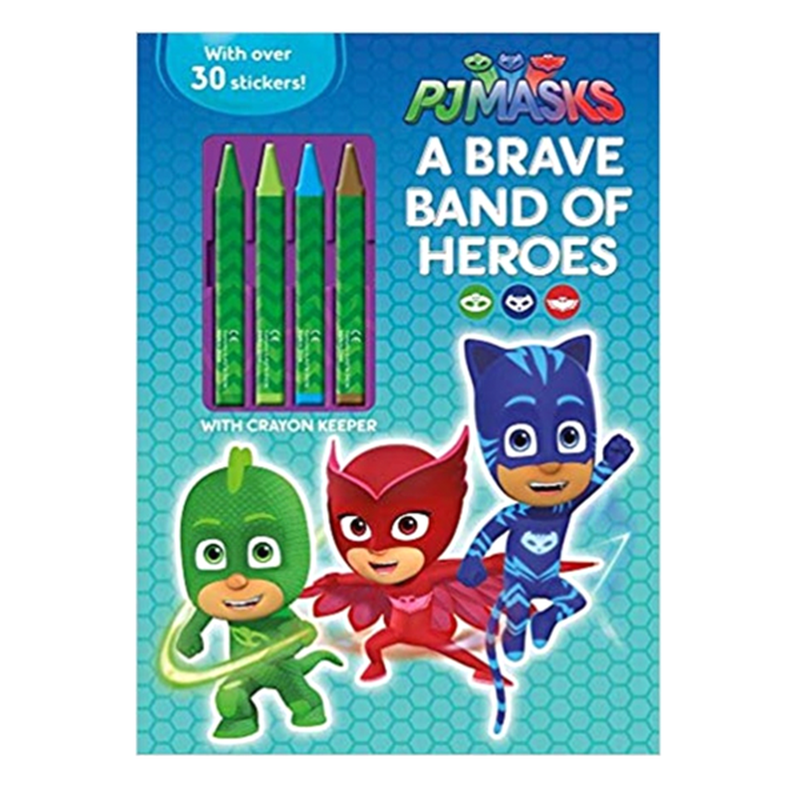 Parragon Pj Masks A Brave Band Of Heroes Book