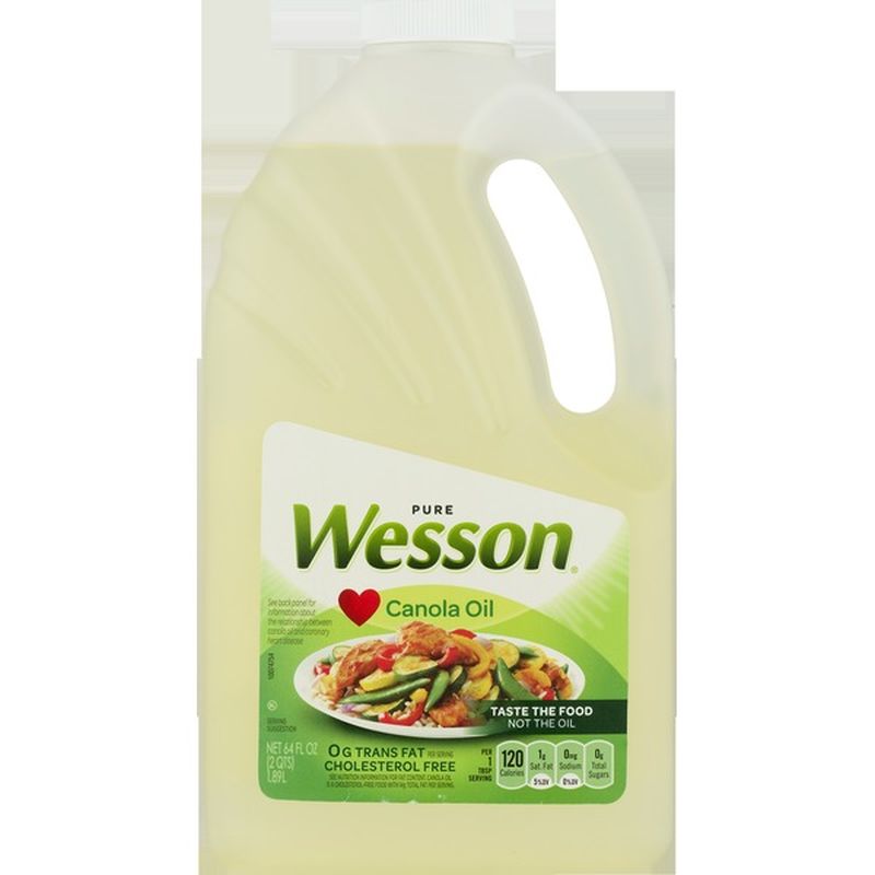 Pure Wesson Canola Oil (64 oz) Instacart