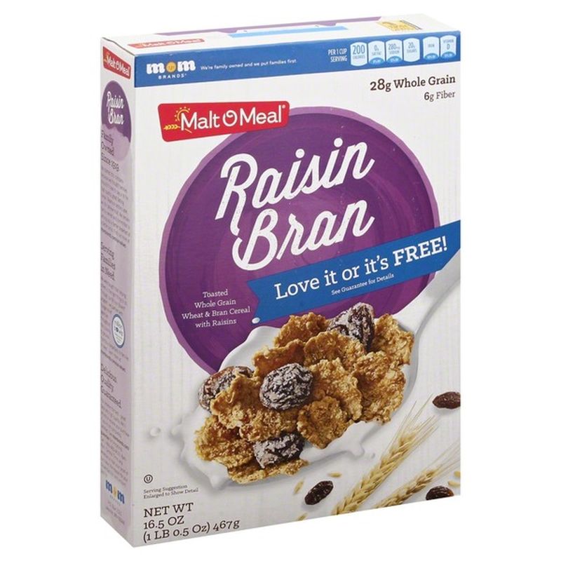 Malt-o-meal Raisin Bran Malt-o-meal Raisin Bran Cereal (16.5 Oz 